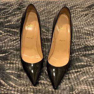 Black Christian Louboutin pumps